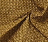 Ochre padded jacquard